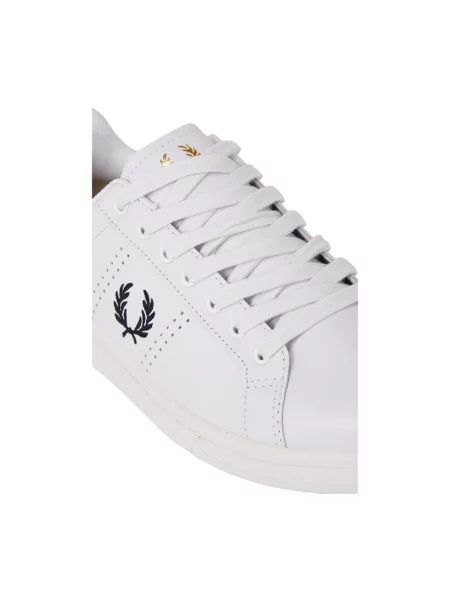 Sneakersy Fred Perry skórzane białe