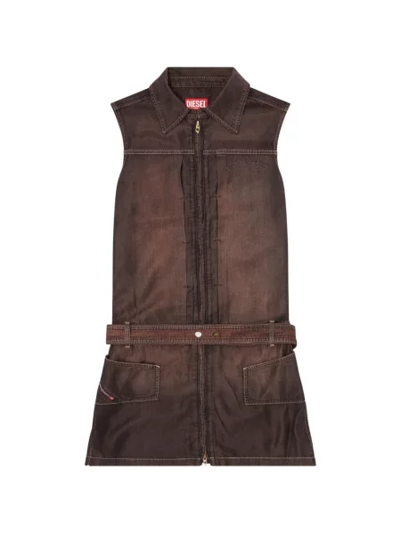 Rochie Diesel fără mâneci maro