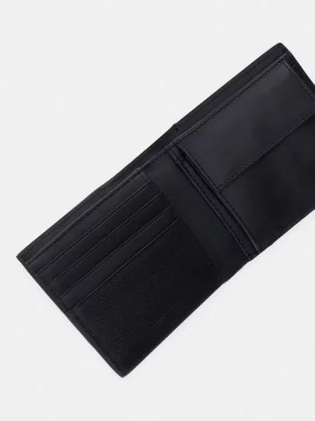 Portfel Calvin Klein skórzany czarny