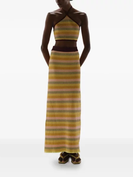 Fusta maxi Baobab galben