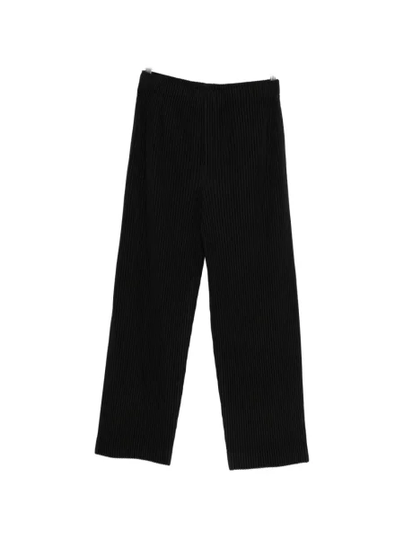 Plisované kalhoty Homme Plissé Issey Miyake černé