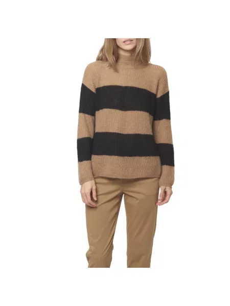 Sweter Max Mara wełniany brązowy