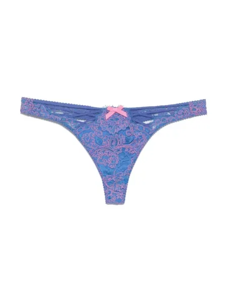 Stringi Agent Provocateur niebieskie