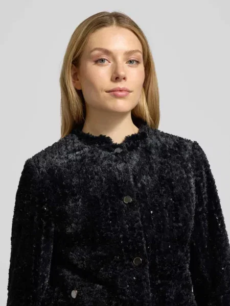 Marynarka Slim Fit z naszywanymi More & More czarna