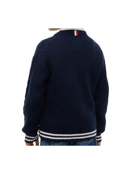 Mikina Tommy Hilfiger modrá