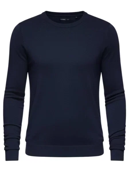 Ombre Pulover bleumarin