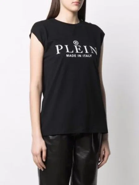 Tričko Philipp Plein s potiskem černé