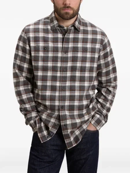 Kockás flanel ing Woolrich szürke