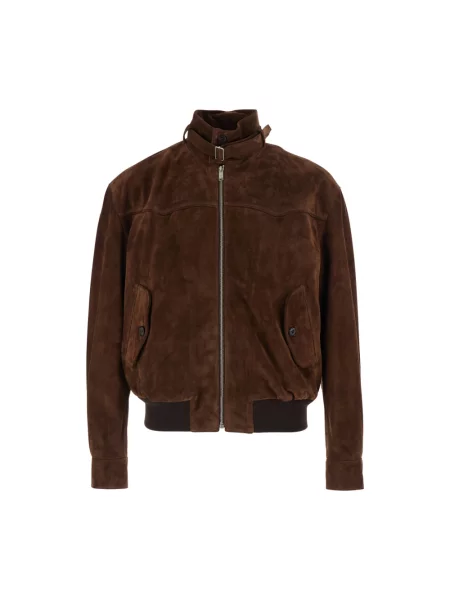 Kurtka Alexander Mcqueen brązowa