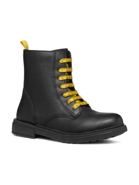 Geox Pohodni čevlji Eclair D Črna rumena