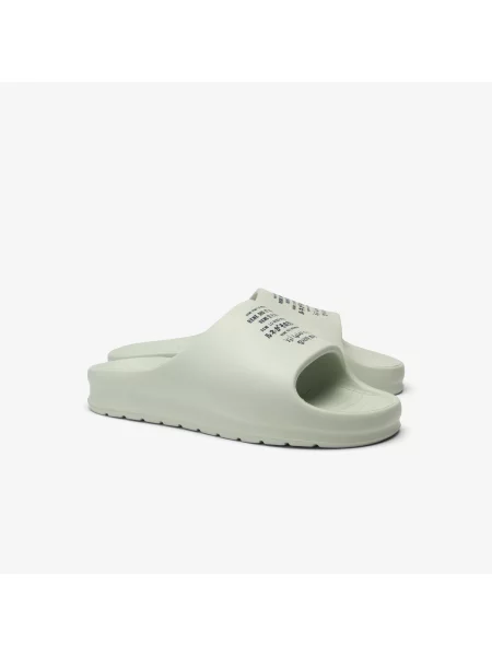 Шлепанцы Lacoste бежевые