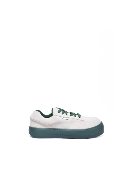 Sneakersy Sunnei zamszowe beżowe
