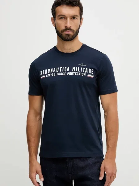 Aeronautica Militare basic t-shirt ανδρικό μπλε