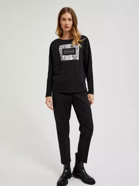 Pantaloni Moodo negru