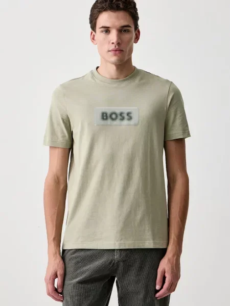 BOSS Orange tricou pentru bărbați din Te_Effect verde
