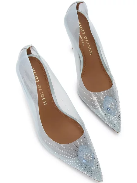Туфлі Kurt Geiger London на шпильці сині