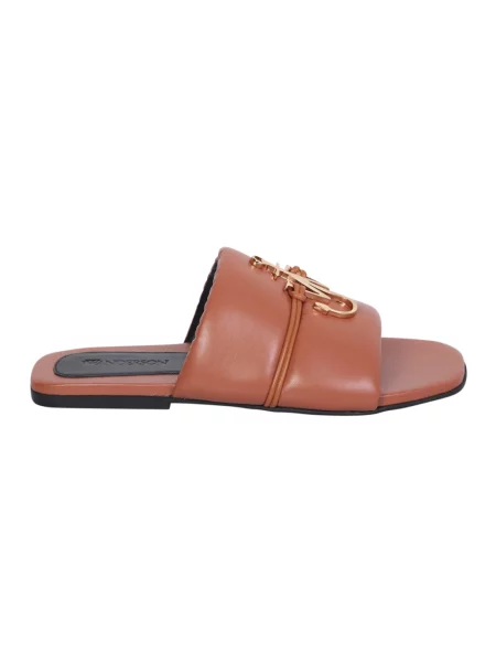 Klapki Jw Anderson brązowe
