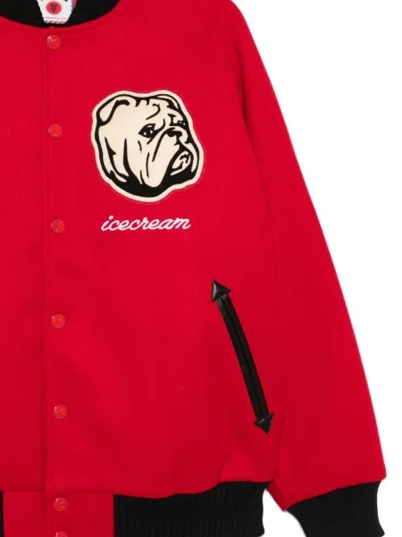 Geacă bomber Icecream cu broderie