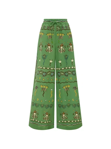 Pantaloni Alemais verde