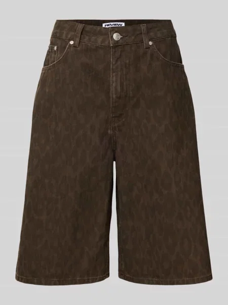 Szorty jeansowe o kroju baggy fit z 5 Review