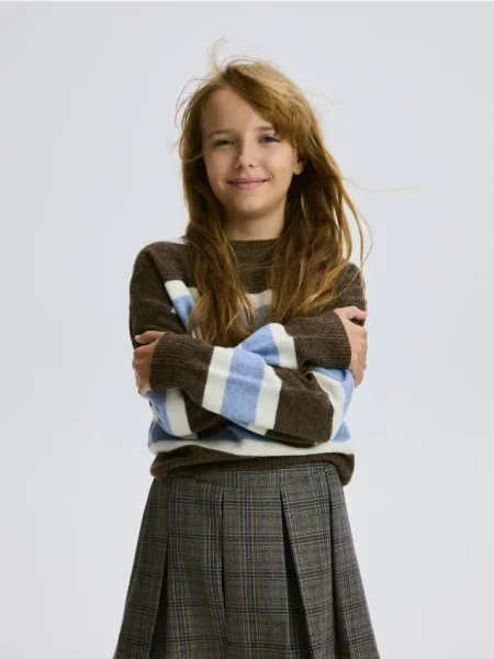 Reserved Плісирована спідниця з шортами різнобарвний 