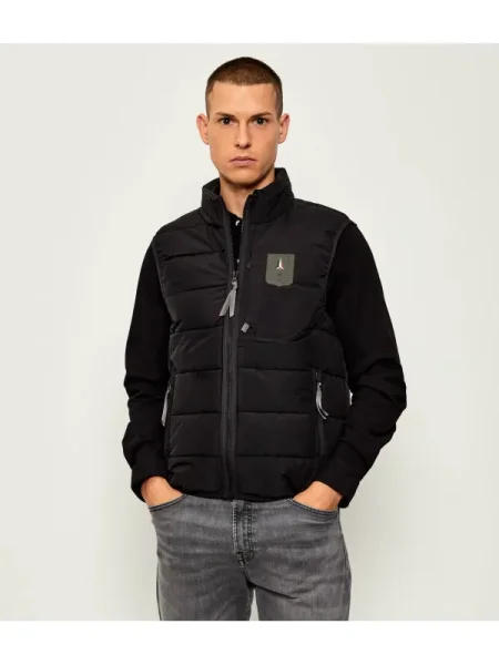 Aeronautica Militare Vestă elegantă negru