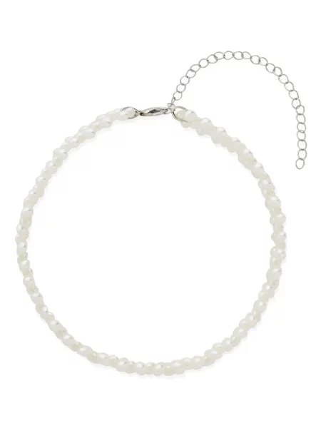 Colier Hzmer Jewelry cu perle alb