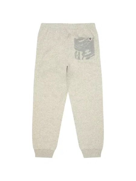 Τρέξιμο παντελόνι Aape By *a Bathing Ape® με απλικέ γκρι