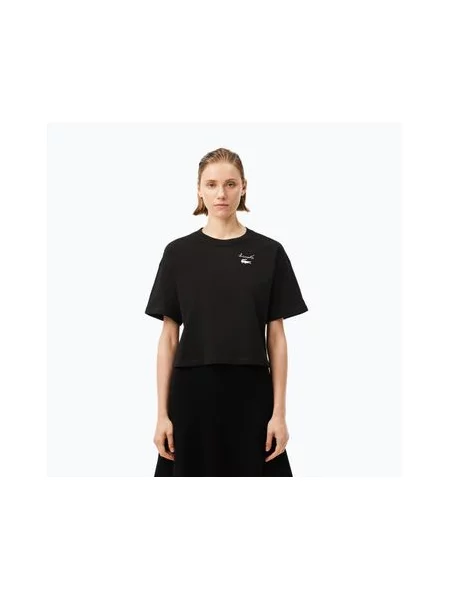 Футболка Lacoste чорна