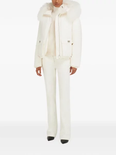 Bomber bunda Ferragamo biela