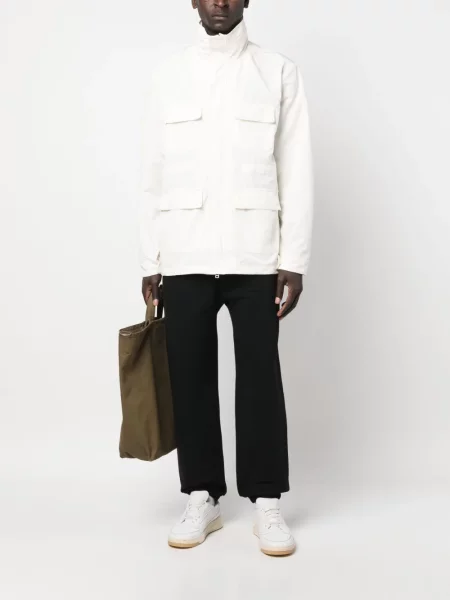 Džersio bėgimas su raišteliu kelnės Jil Sander juoda