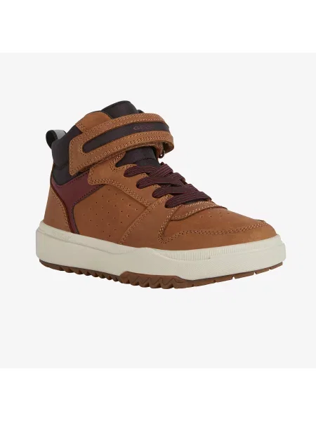Sneakers Geox καφέ