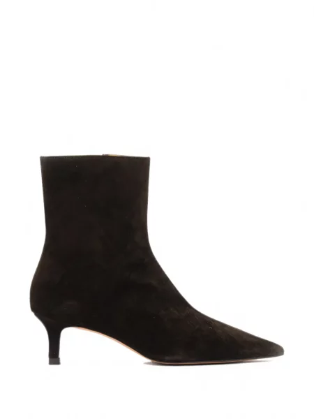 Cizme scurte Toral Shoes din piele de căprioară maro