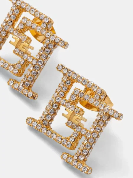 Cercei Elisabetta Franchi auriu