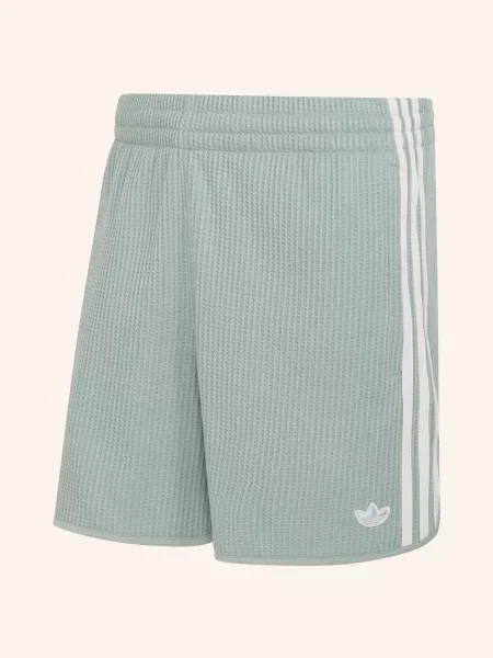 Adidas Originals Šortky Waffle Knit Sprinter světle zelená