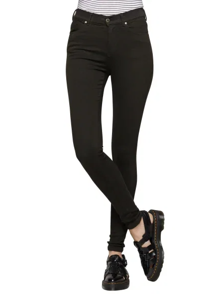 Dr. Denim Jeans Lexy denim negru