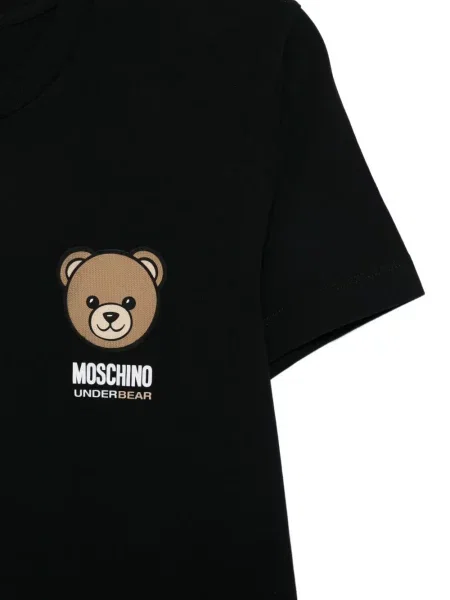 Tricou Moschino cu imagine negru