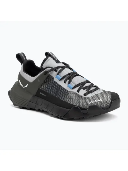 Dámske nástupové topánky Salewa Wildfire Nxt GTX alloy / dark olive khaki