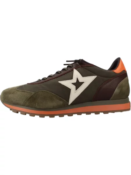 Sneakersy Cetti zamszowe zielone