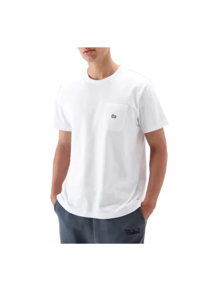 Tricou Woolrich alb