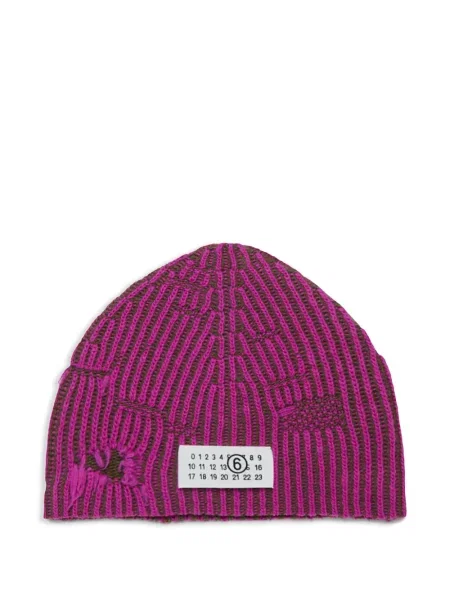 Czapka dziecięca Mm6 Maison Margiela różowa
