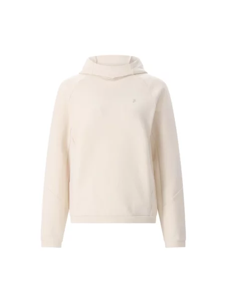 Bluza z kapturem Peak Performance z kapturem beżowa