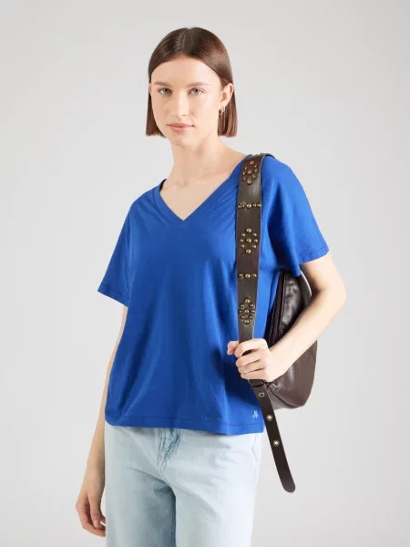Marc O'Polo Tricou cobalt albastru