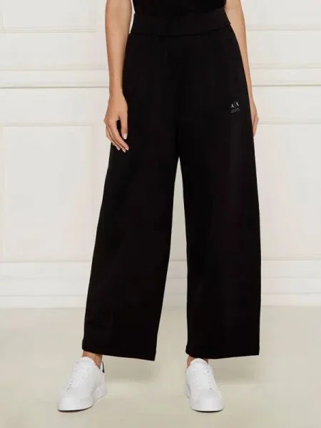 Armani Exchange Pantaloni de trening | flare fit negru