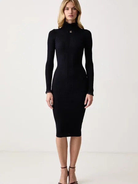 Elisabetta Franchi rochie bodycon cu vâscoză