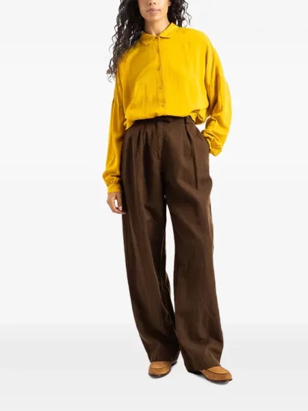 Pantaloni Casey Casey maro
