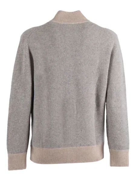 Cardigan Ballantyne de lână gri