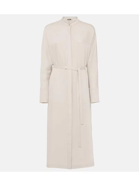 Rochie midi Joseph până la genunchi de costum alb