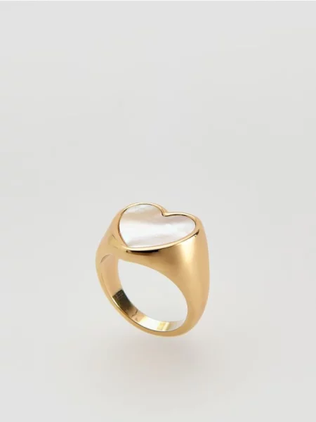 Кольцо Reserved белое