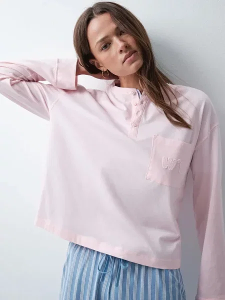 Women'secret loungwear tričko růžové